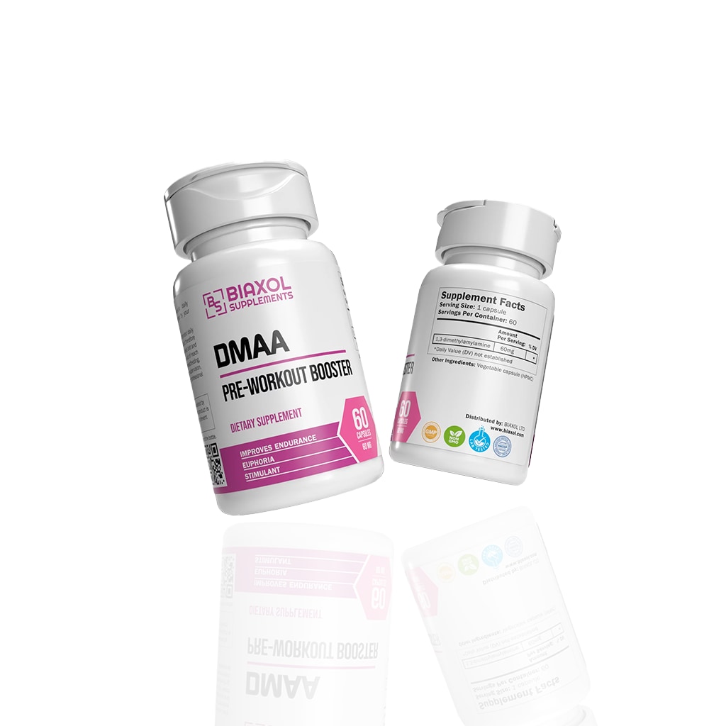 DMAA 60 mg Biaxol Supplements